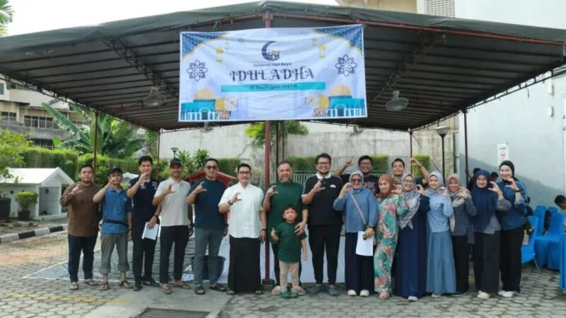 Columbia Asia Hospital Medan Rayakan Iduladha dengan Semangat Berbagi dan Empati