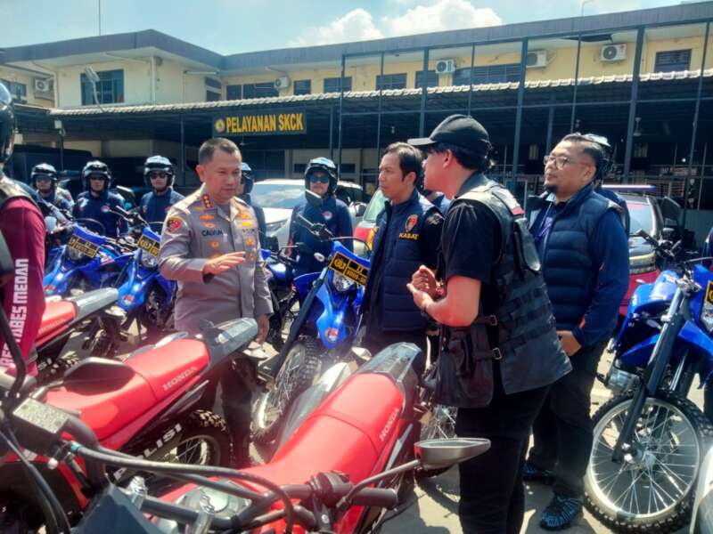Hanya 36 Hari, Polrestabes Medan Bongkar 123 Kasus Kejahatan Jalanan dan 8 Gudang Penampungan Motor