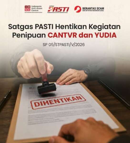 Iming-iming Untung dari Investasi dan Nonton Dracin, Satgas PASTI Tutup CANTVR dan YUDIA